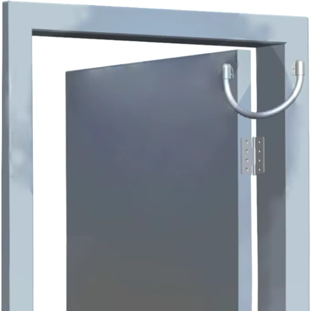 Imagen 1 de Pasacable 10mm-ext Flexible-40cm Metalico para Puerta