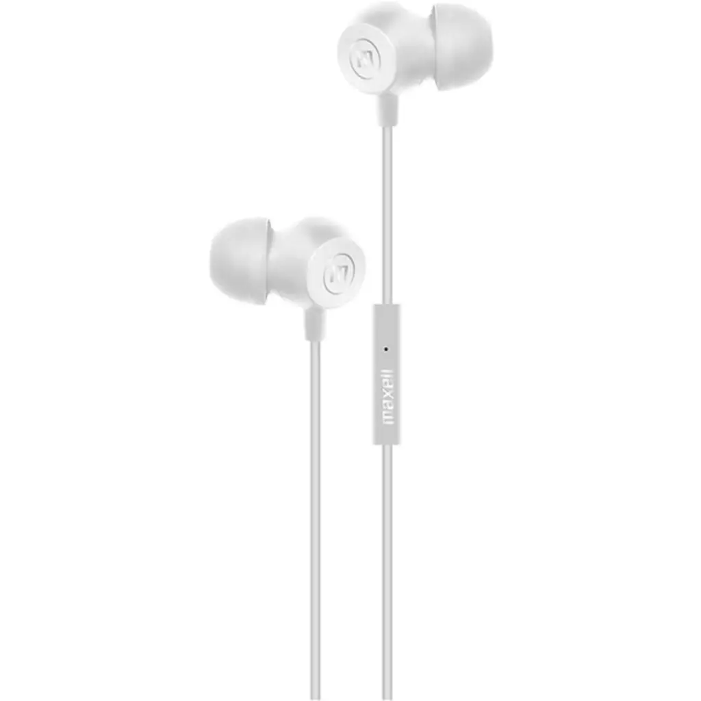 Audifonos in-ear Maxell IN-BAX MIC WHITE