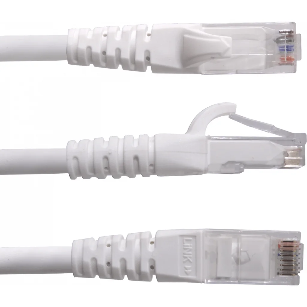 Imagen 1 de Cable de Red Linkmade Cat6 LSZH U/UTP Inyectado Multifilar 15mt BLANCO
