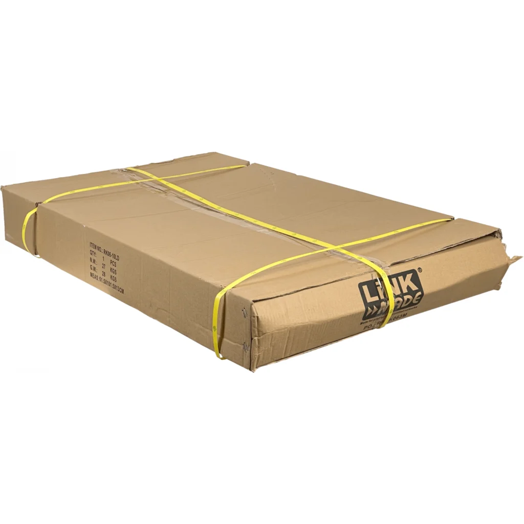 LINKMADE Desarmado 6U 100cm-Fondo Gabinete Rack Negro 1000mm