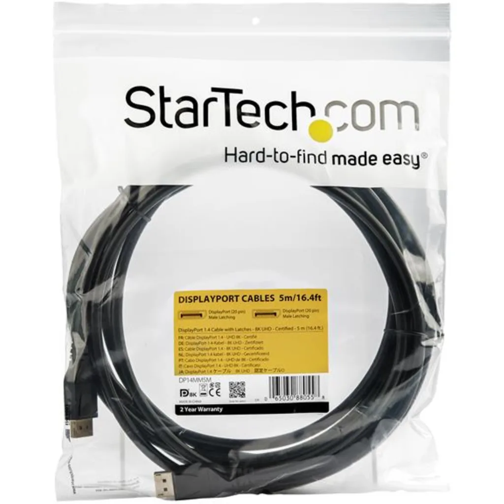 Imagen 3 de Cable - DisplayPort 1.4 - 5m 16.4 ft