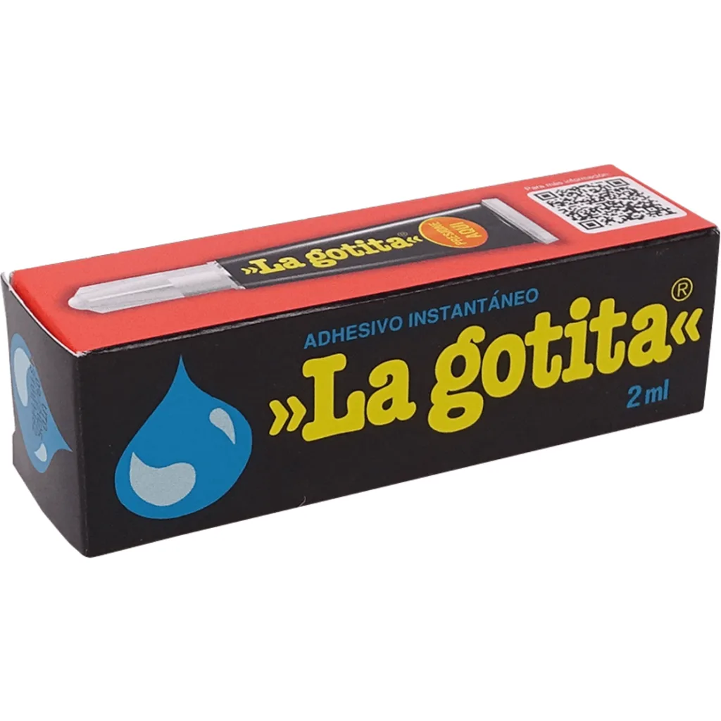 Imagen 1 de La Gotita Pegamento Original 2ml Adhesivo Instantaneo Universal