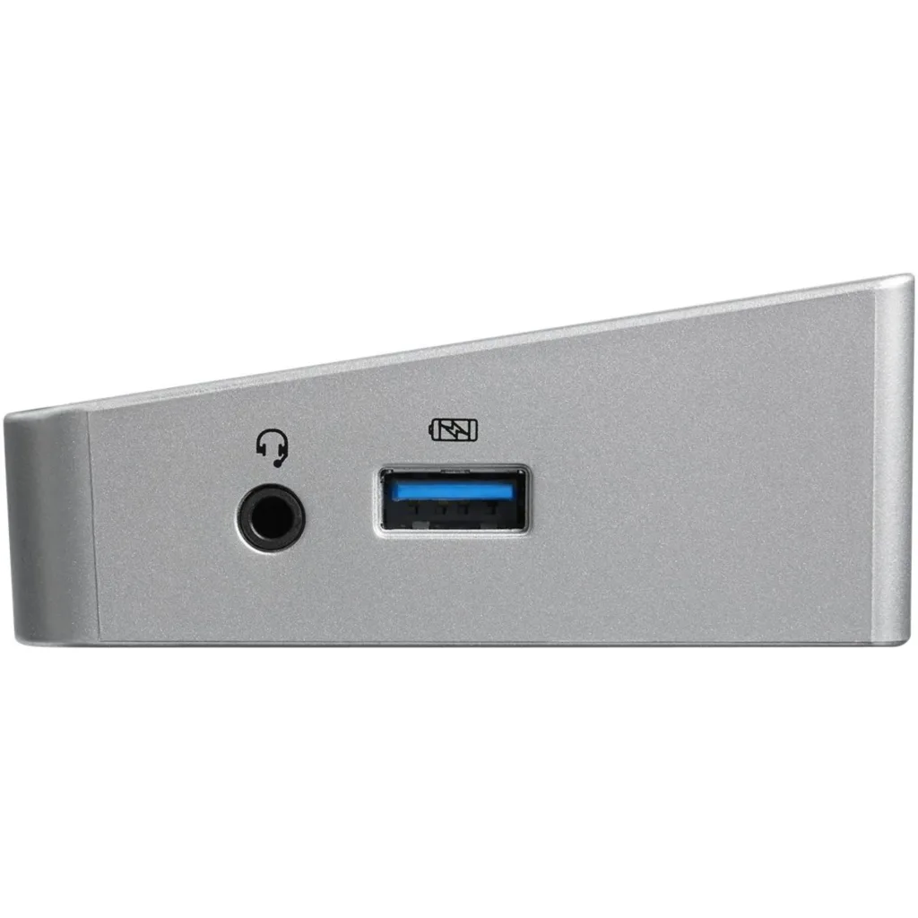 Imagen 2 de Docking Station StarTech USB-C a Prts 2*DP HDMI LAN 4*USB3.0 2*USB-C Plata/Negro