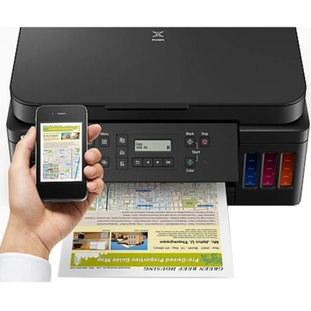 Imagen 5 de Impresora Multifunción Canon PIXMA G6010 Tanque de Tinta Color USB WiFi LAN
