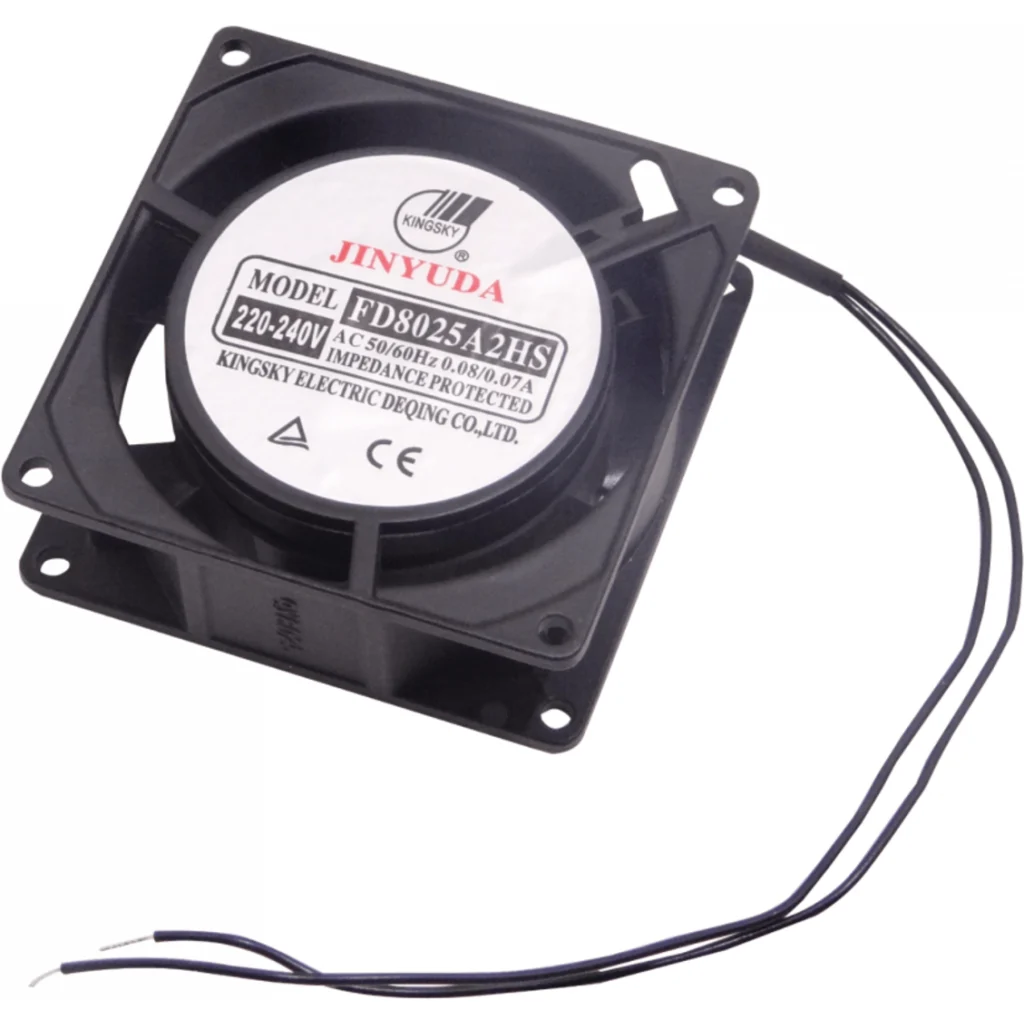 Imagen 1 de LINKMADE Ventilador 8x8cm 220VAC No-Incluye-Enchufe 4cm-Alto Turbina