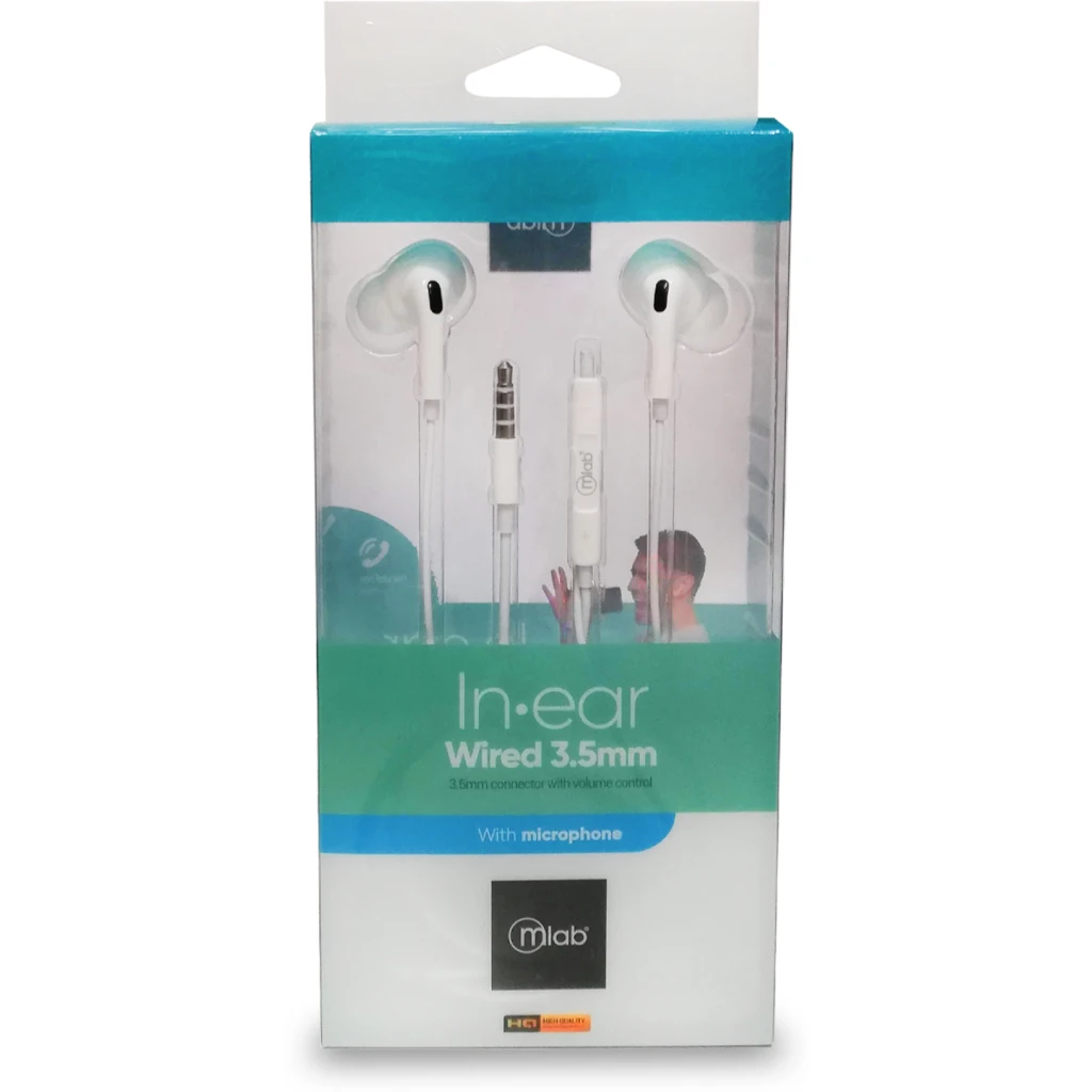 Imagen 1 de MLAB AUDIFONO MANOS LIBRES CONTROL DE VOLUMEN 3.5MM