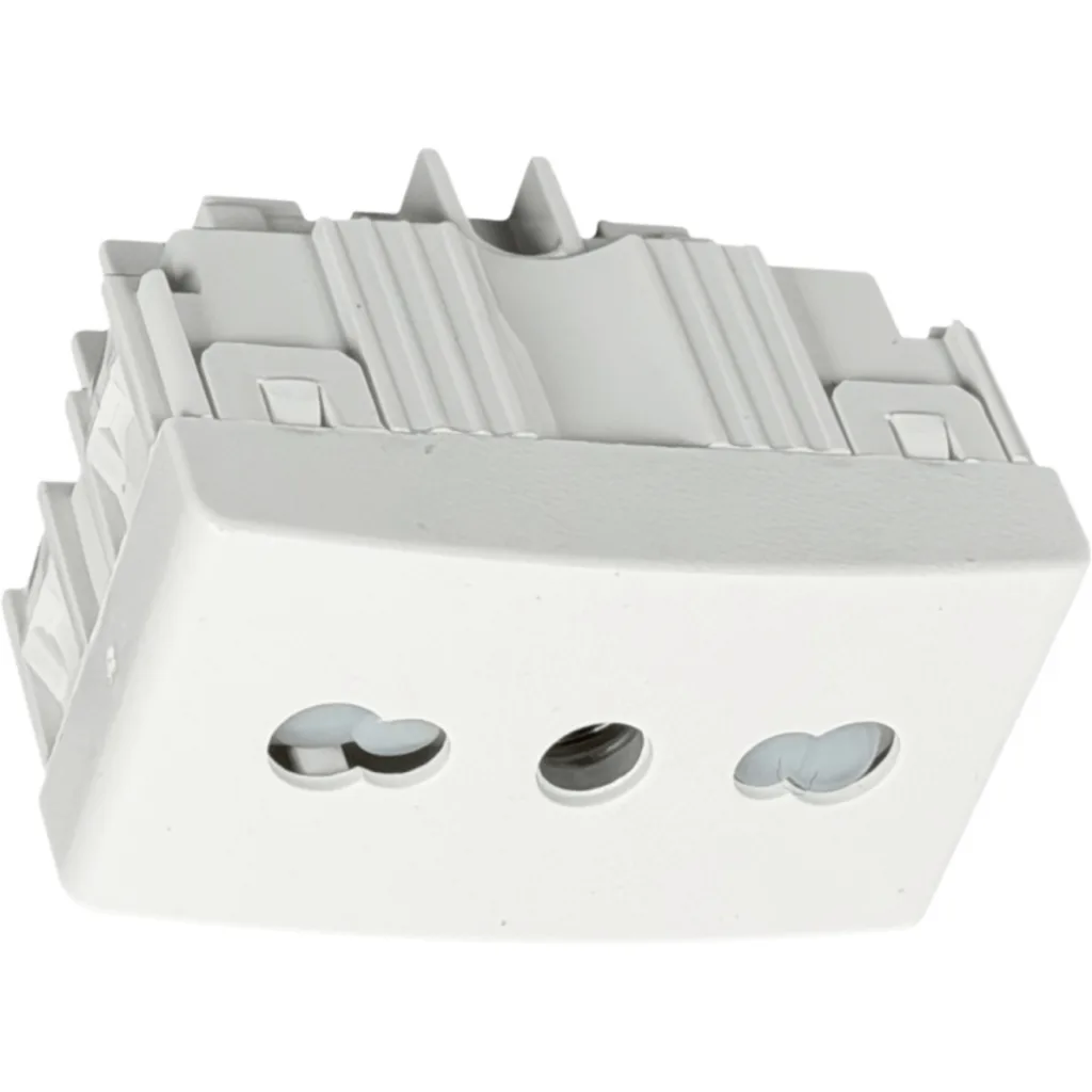 KALOP 10/16A Blanco 2b+T Enchufe Hembra 250V req/KEP-A KL40260