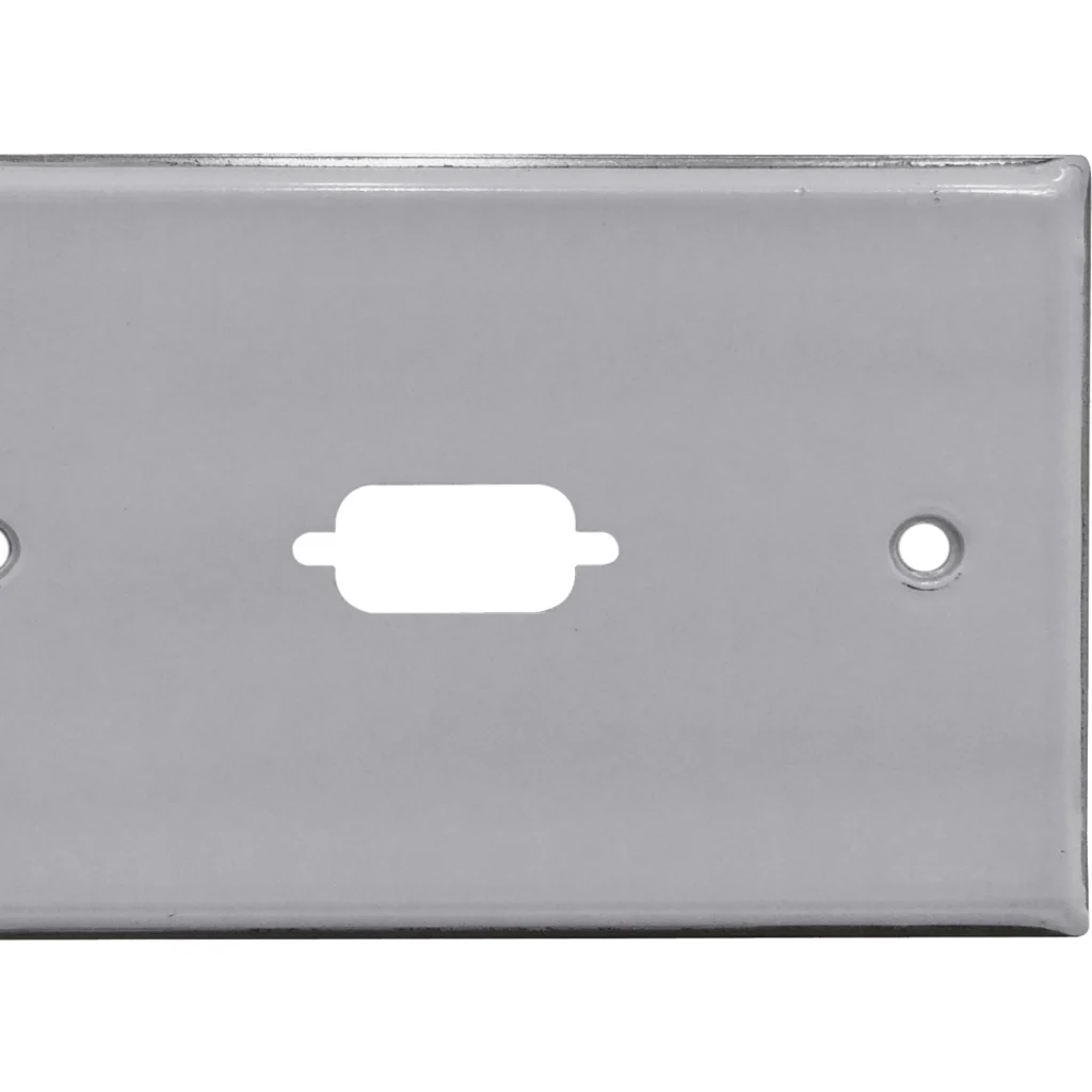 Imagen 1 de LINKMADE 1-VGA FACEPLATE METALICO REQUIERE/VGA-HH 70X114MM