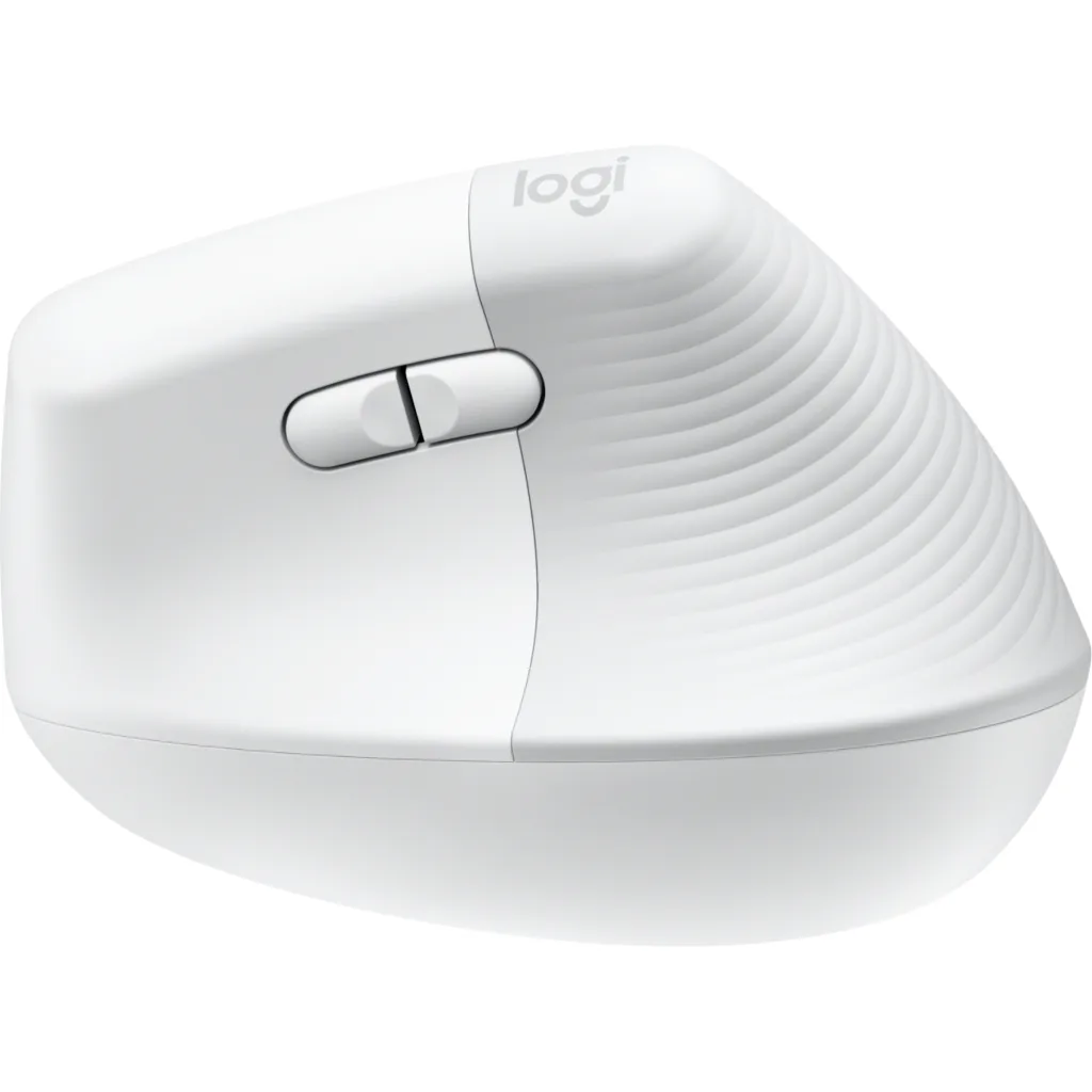 Imagen 3 de Mouse Ergonómico Inalámbrico Logitech Lift Vertical Óptico 4000DPI 6 BT Blanco