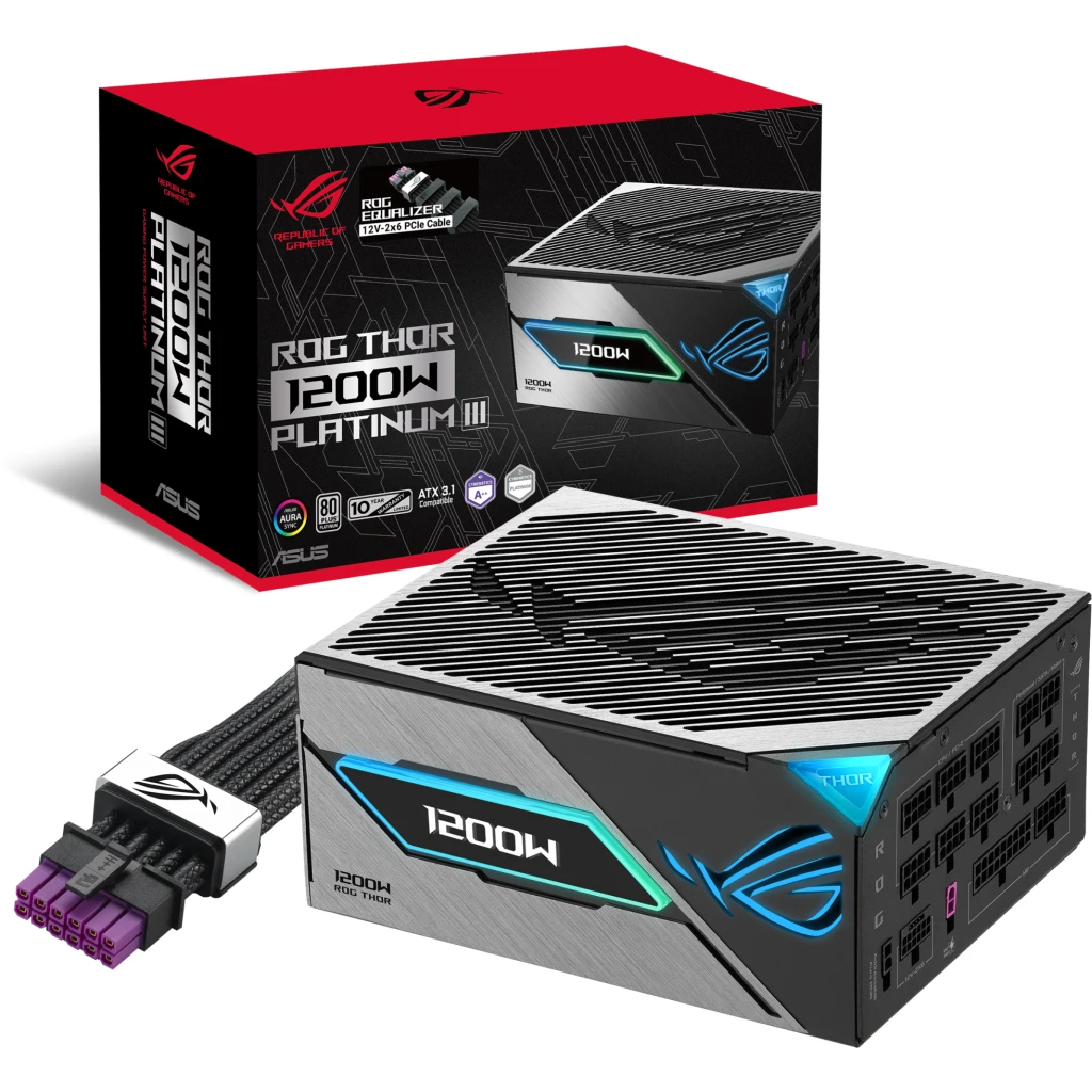 Imagen 11 de ASUS - Power supply - ROG-THOR-1200P3-GAMING