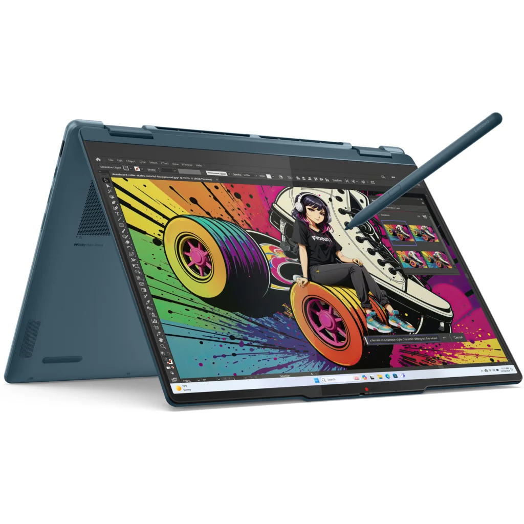 Imagen 10 de Notebook Lenovo Yoga 7 2in1 14AKP10 AMD Ryzen AI 7 350 32GB 1TB 14" Touch W11H