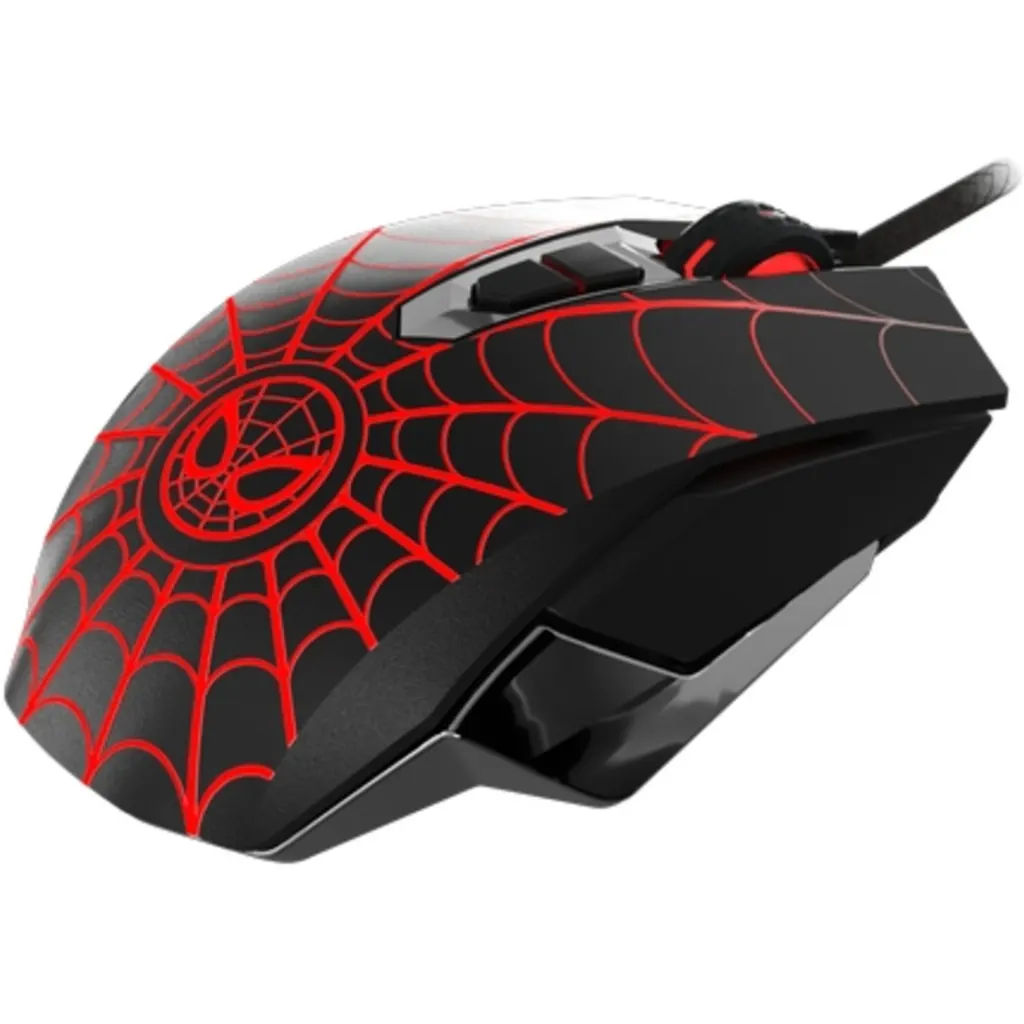 Imagen 2 de Mouse Gamer Alámbrico Xtech XTM-M520SM, Óptico 2400DPI 7 Botones Spider-Man