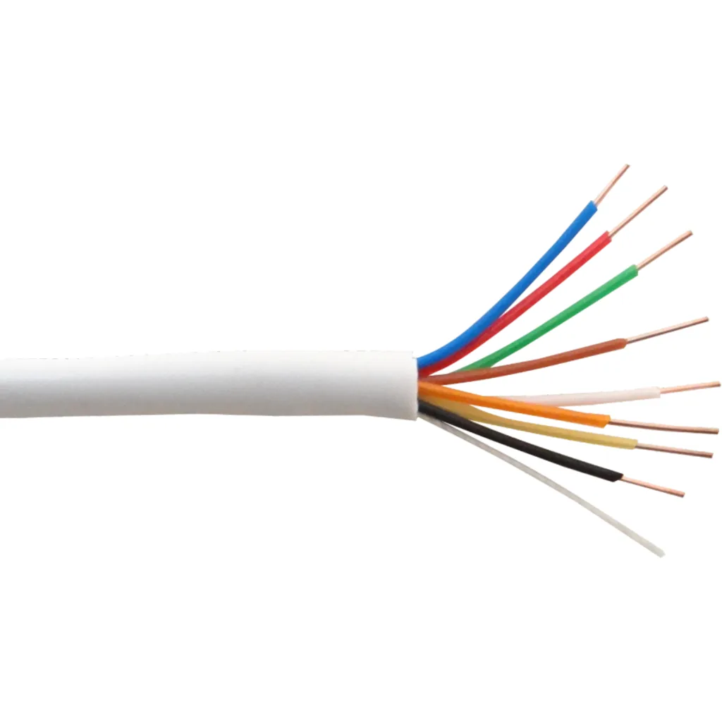 100mt 8C Alambre 24AWG Telefonico 4-Pares Redondo Aleacion CCA 8x0,5mm