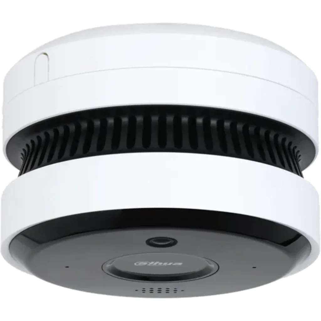 DHI-HY-SAV849HAN-E. Camara y Sensor de Humo fotoelectrico Dahua 5MP POE WDR H265