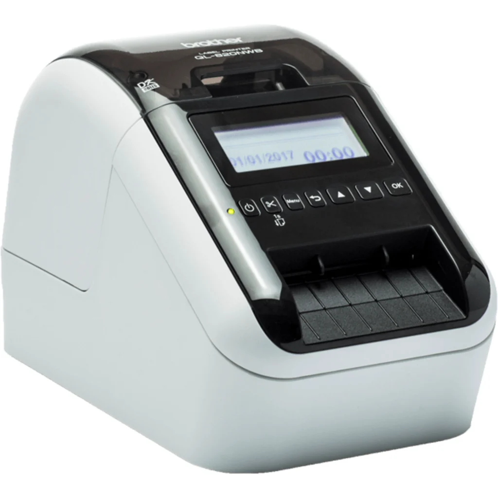 Imagen 2 de Impresora de Etiquetas Brother QL-820NWB Térmica Directa Color WiFi LAN BT USB 