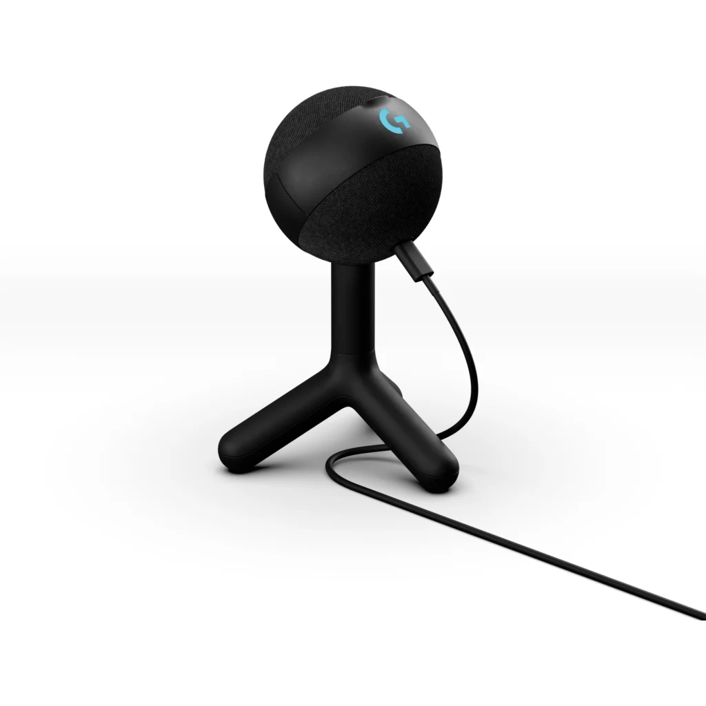 Imagen 3 de Micrófono Gamer Alámbrico Logitech YETI ORB, USB-C a USB-A Color Negro