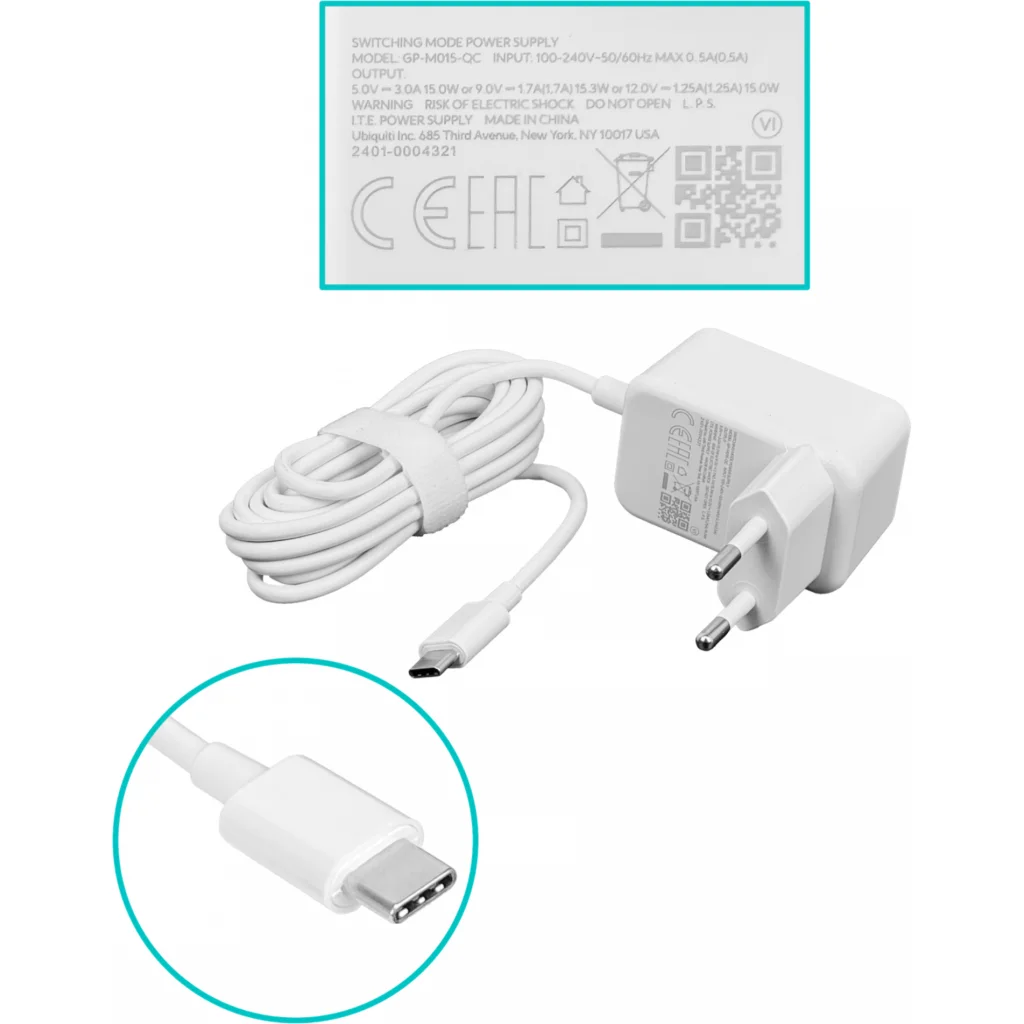 Imagen 6 de UBIQUITI 2,4/5GHZ 3GBPS WIFI6 1-WAN 1-1000 INC-5V UNIFI CLOUD GATEWAY