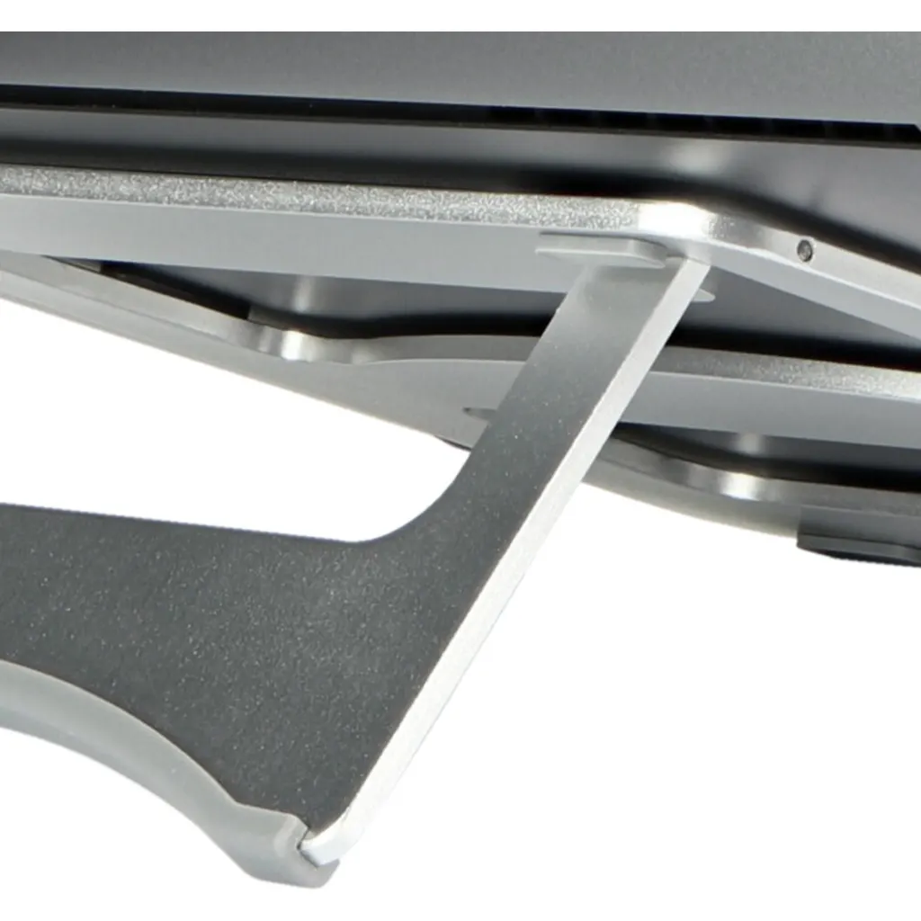 Imagen 3 de Soporte para Notebook KlipX KAS-001 para Notebook 15.6" Portable Aluminio 