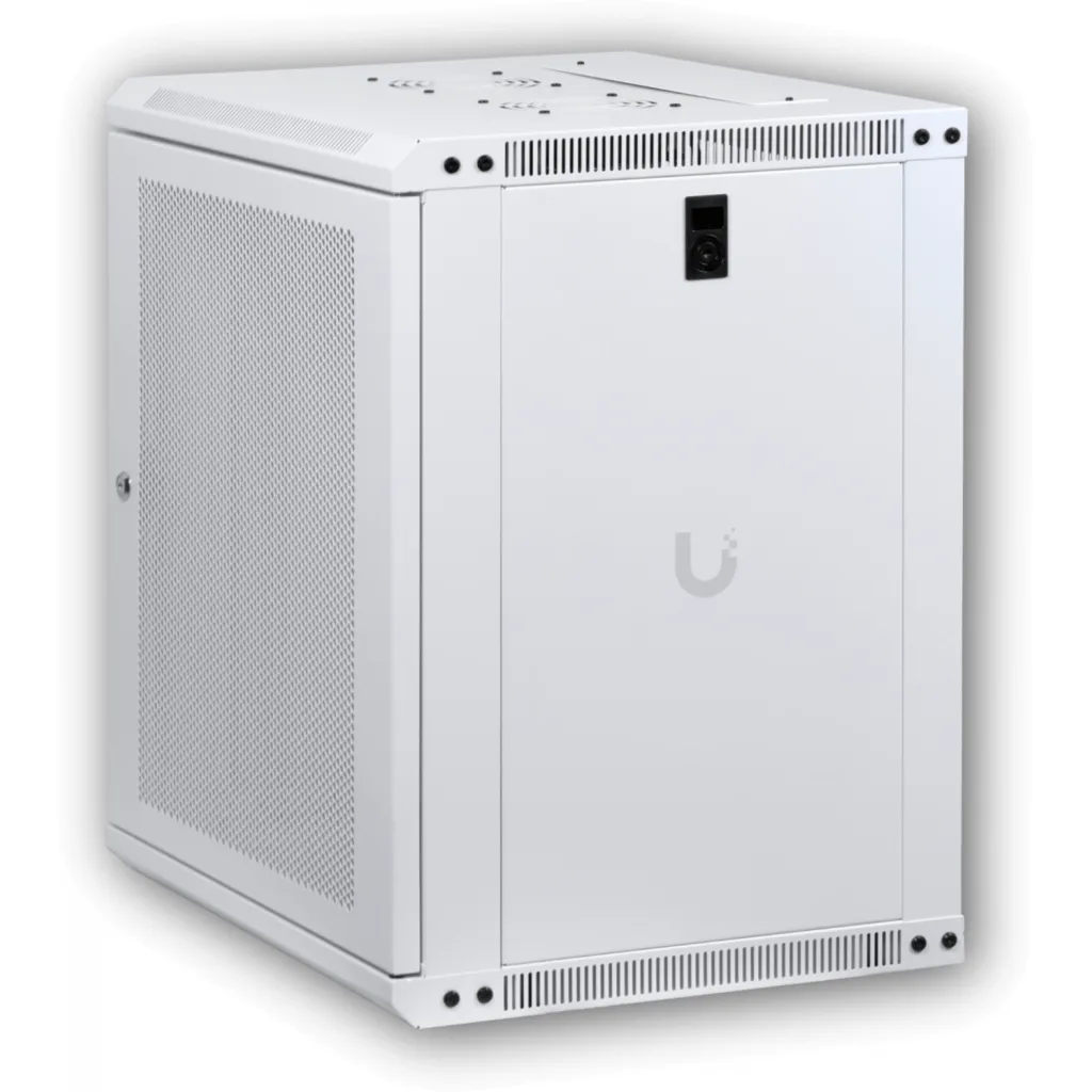 Imagen 4 de UBIQUITI Blanco 12U 45cm-Fondo Microperforada Gabinete Rack Pared Muro