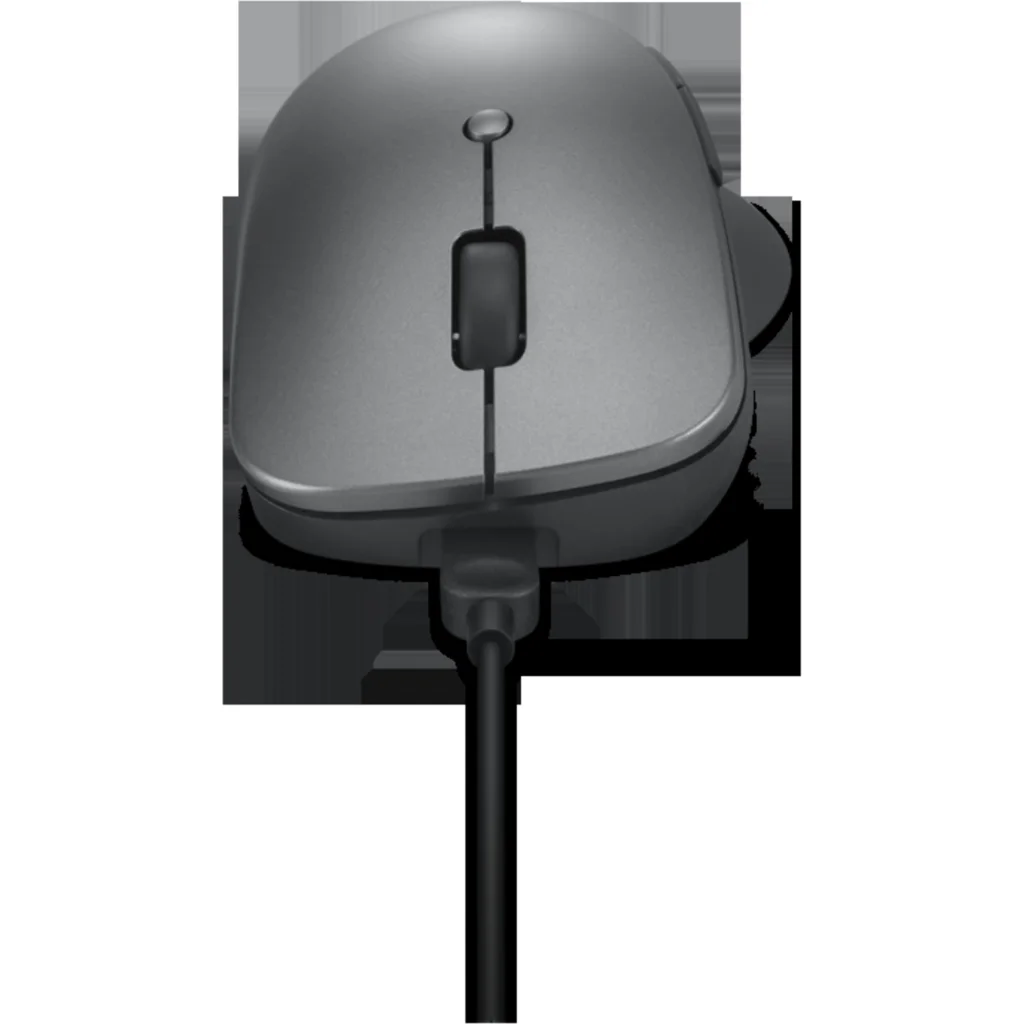 Imagen 2 de Mouse Inalámbrico Lenovo Profesional Óptico 4000DPI Recargable 6 Botone BT Gris