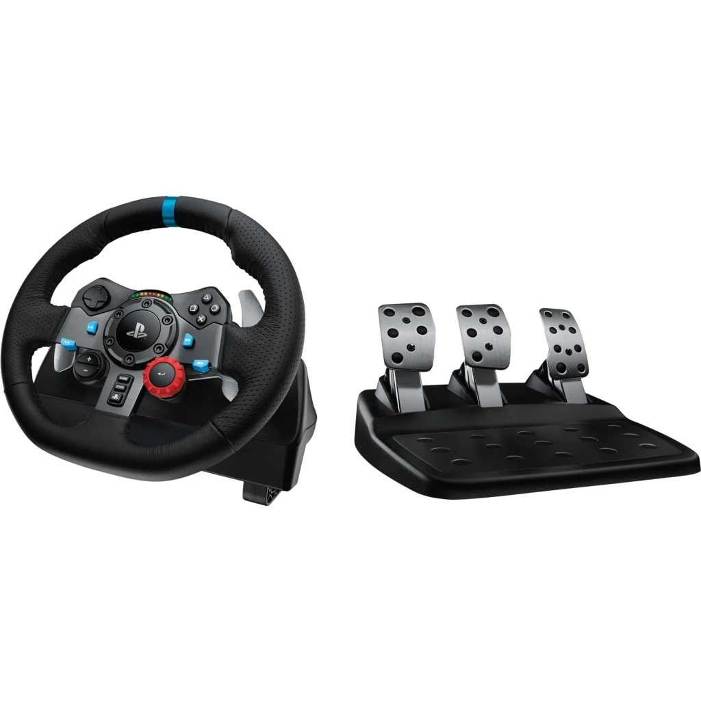 Volante + Pedestal de Carrera Logitech Driving Force Racing Wheel USB2.0 PS3/PS4