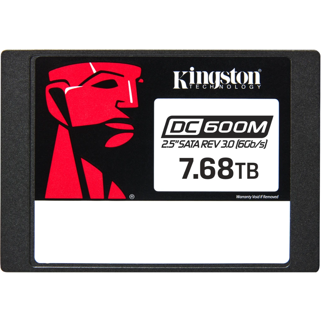 Unidad SSD Kingston DC600M 7.68TB 2.5" 7mm SATA NAND TLC 3D Lec560MBs Esc530MBs