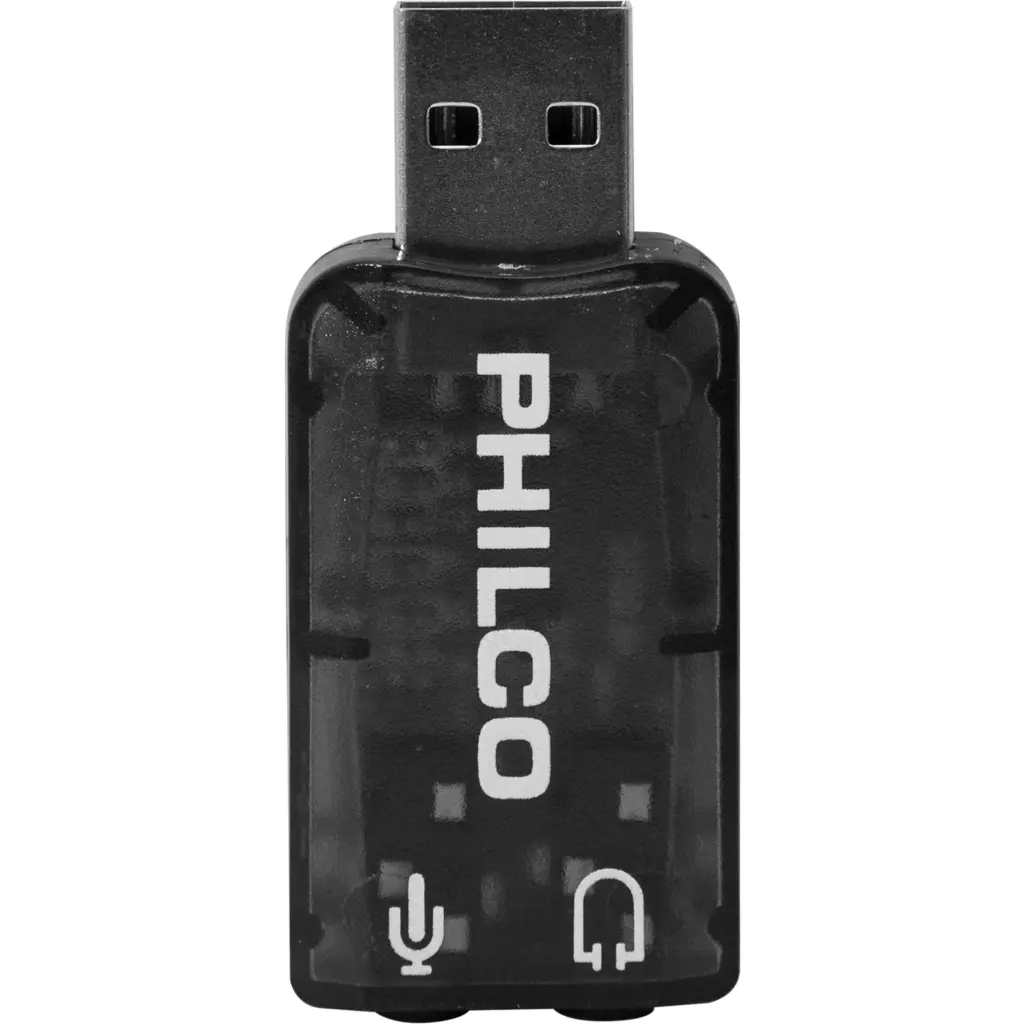 Imagen 1 de ADAPTADOR DE AUDIO/MIC USB JACK 3.5ST.