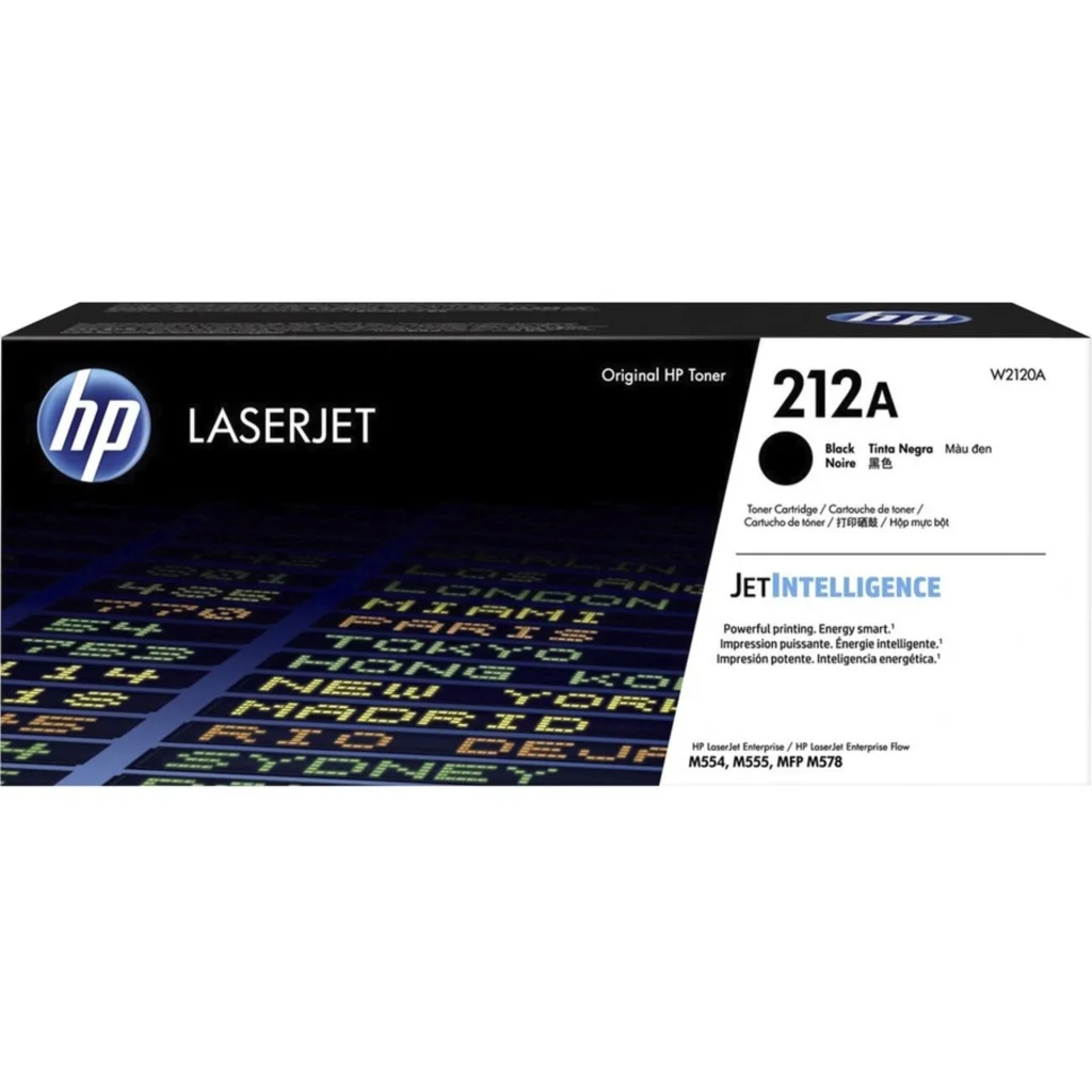 Toner HP 212A Negro para M578c M554dn M555dn M555x MFP M578dn MFP M578f, 5500Pág
