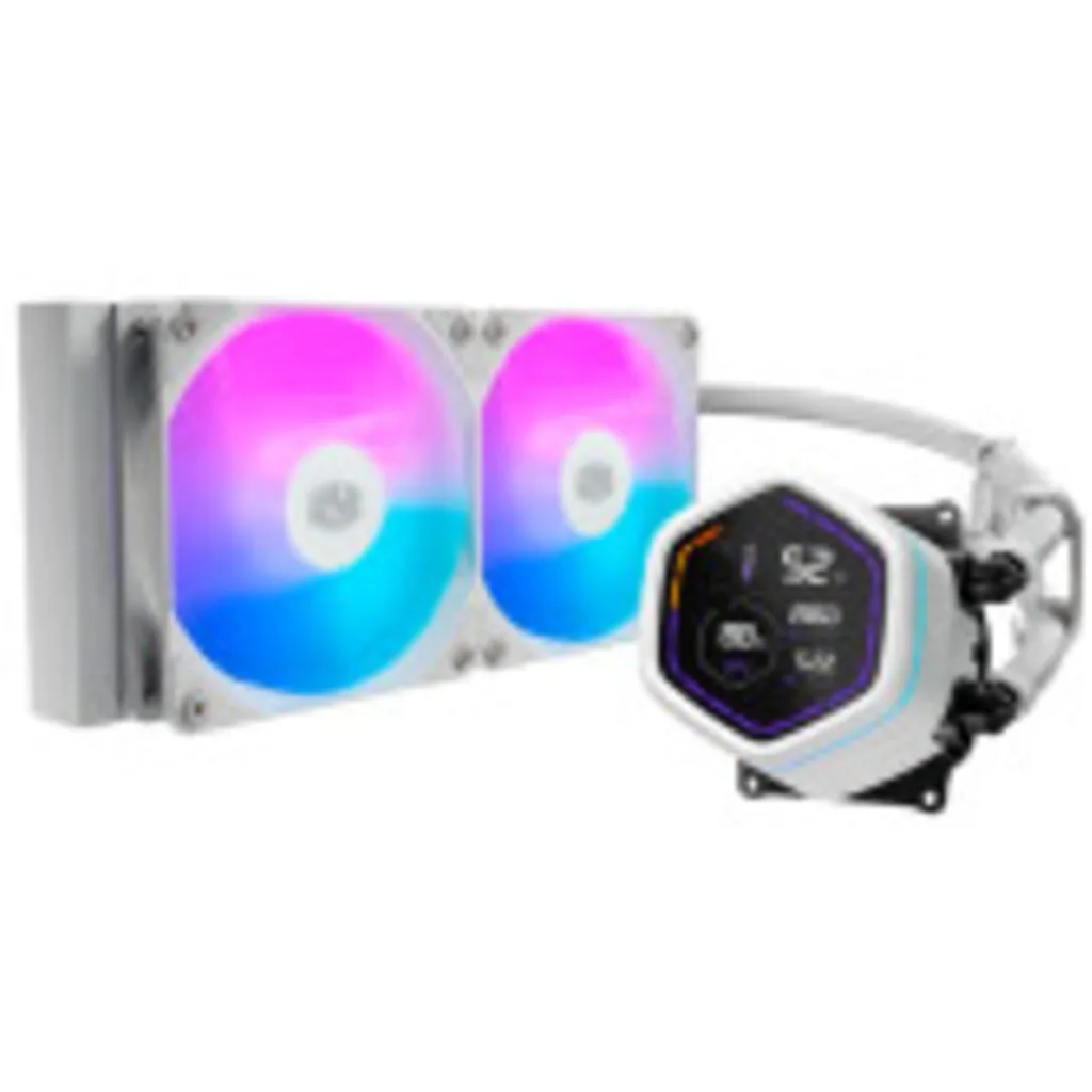 Cooler Master MasterLiquid Core Nex Digital 240 ARGB White [MLX-D24M-A18PW-RD]