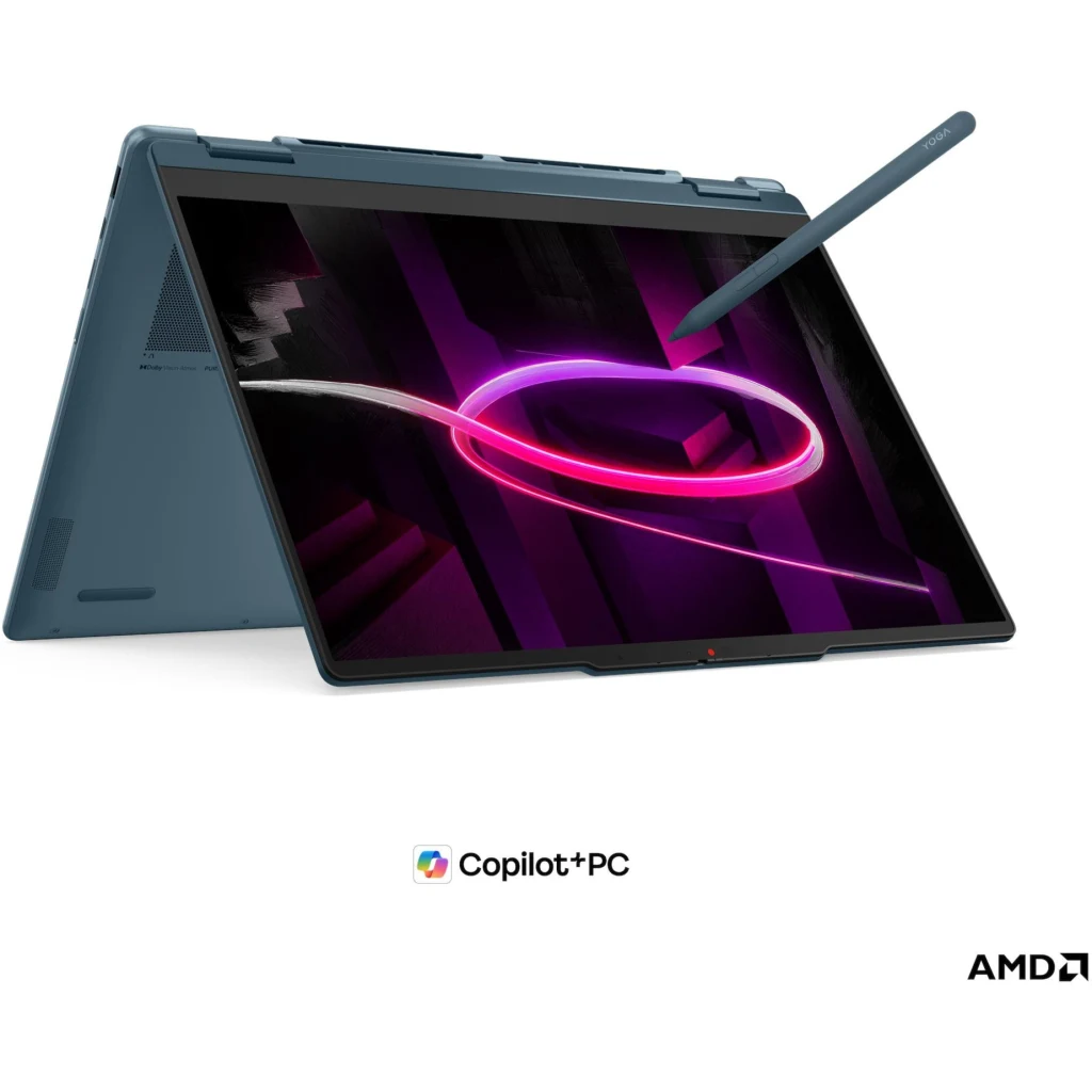 LV Yoga 7 Gen 11 R7 AI 7 445 32GB 1TB 14 OLED Touch Radeon 840M Tidal Teal  Sleeve