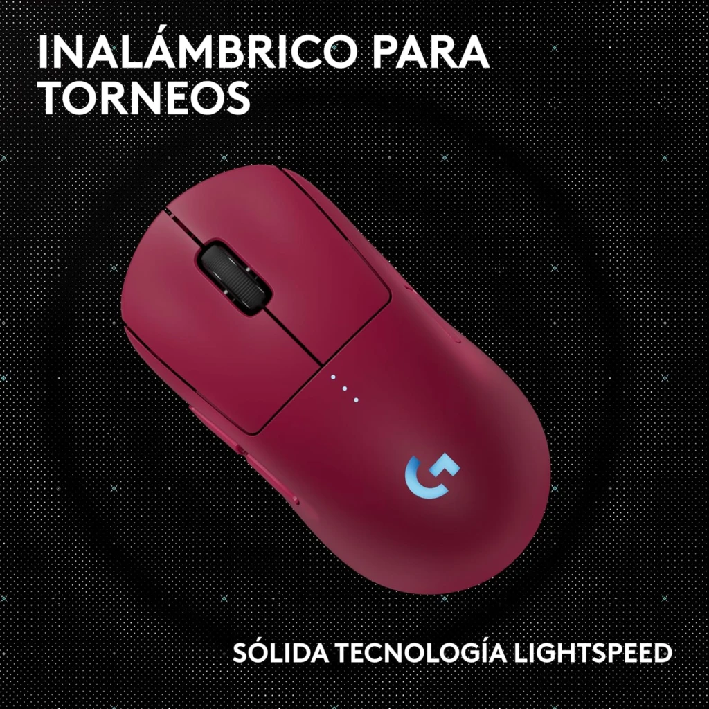 Imagen 8 de Mouse Gamer Logitech Pro 2 LIGHTSPEED Inalámbrico Sensor HERO 2 Rosa