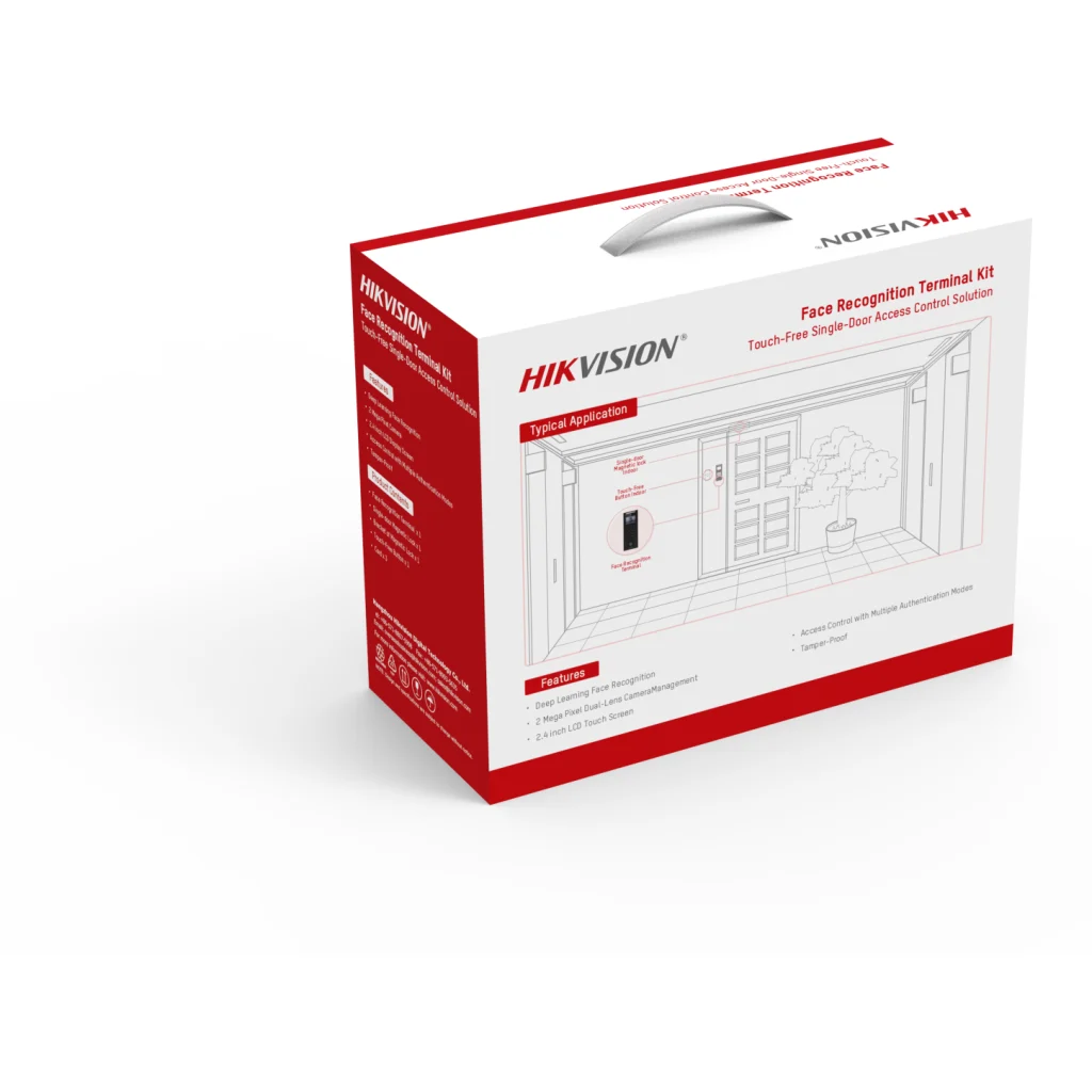 Control de Acceso y Asistencia Hikvision Huella + PIN + Proxy Mifare