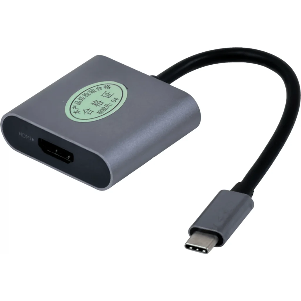 Imagen 3 de USB-C-M HDMI-H UHD 4K 3840x2160 60Hz Adaptador Cable 13cm