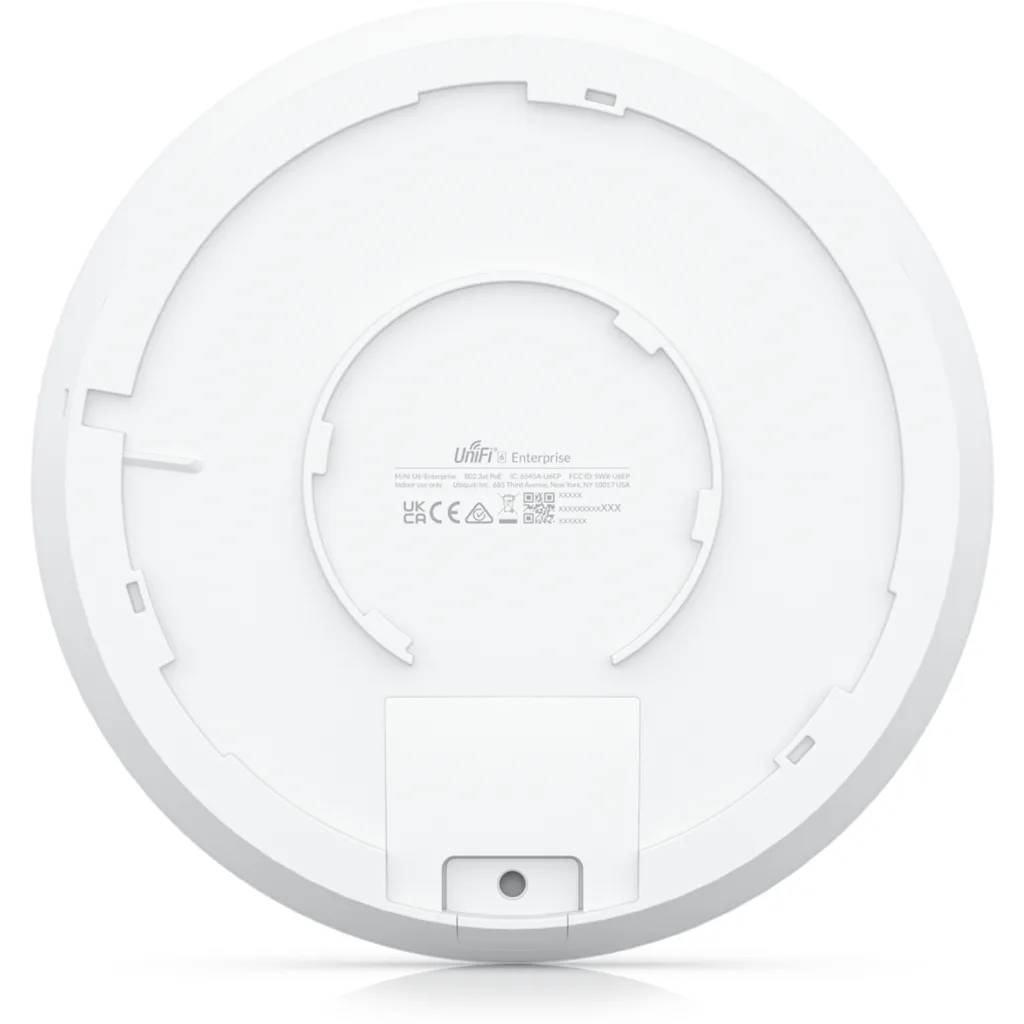 Imagen 3 de Access Point Ubiquiti U6-Enterprise Wifi 6, 22/26dBm c/antena 3.2/5.3dbi s/iny P