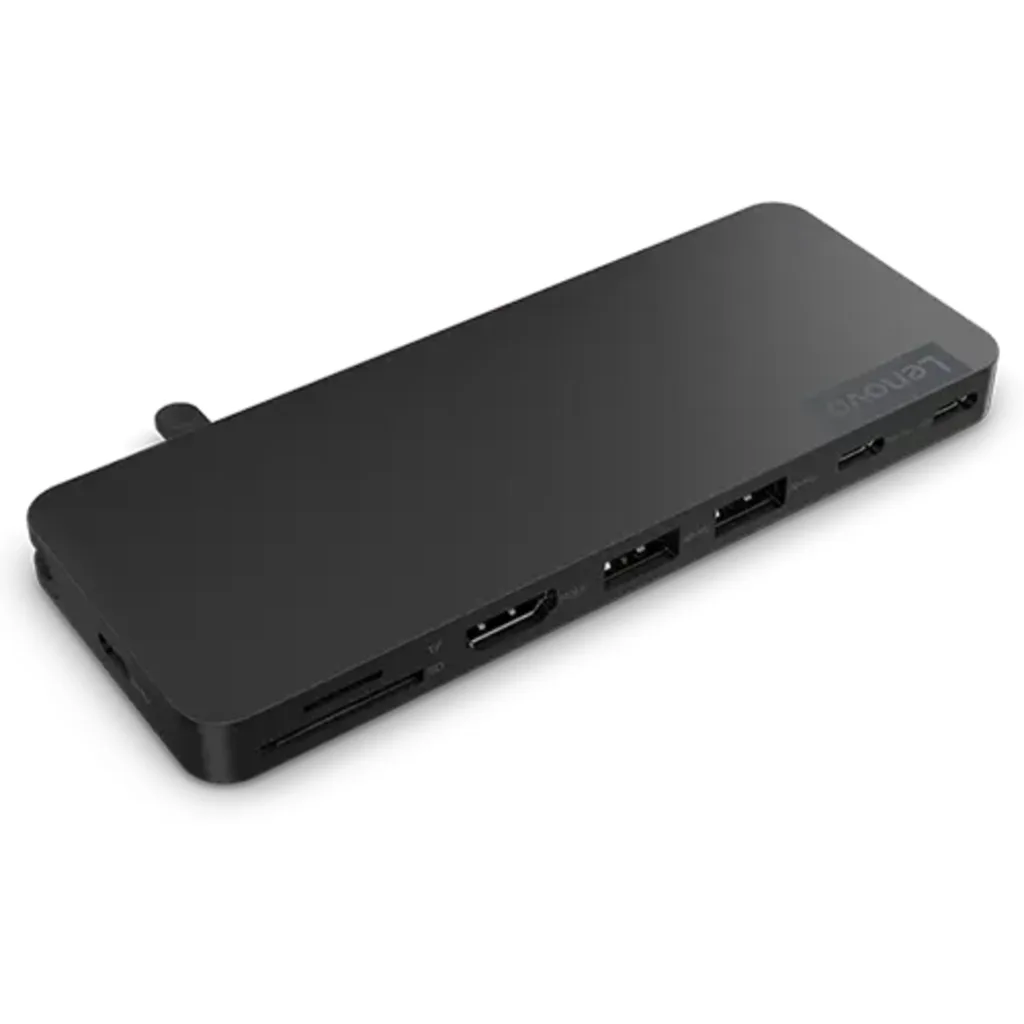 Imagen 5 de Docking Station Lenovo USB-C Slim Travel 3840*2160 1*HDMI 2*USB-A 2*USBC  65W
