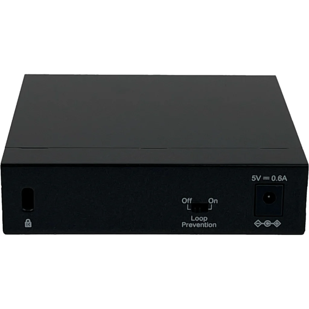 Switch TP-Link TL-SG105, 5 Puertos 10/100/1000 Mbps No-Admin no-Rack Compacto