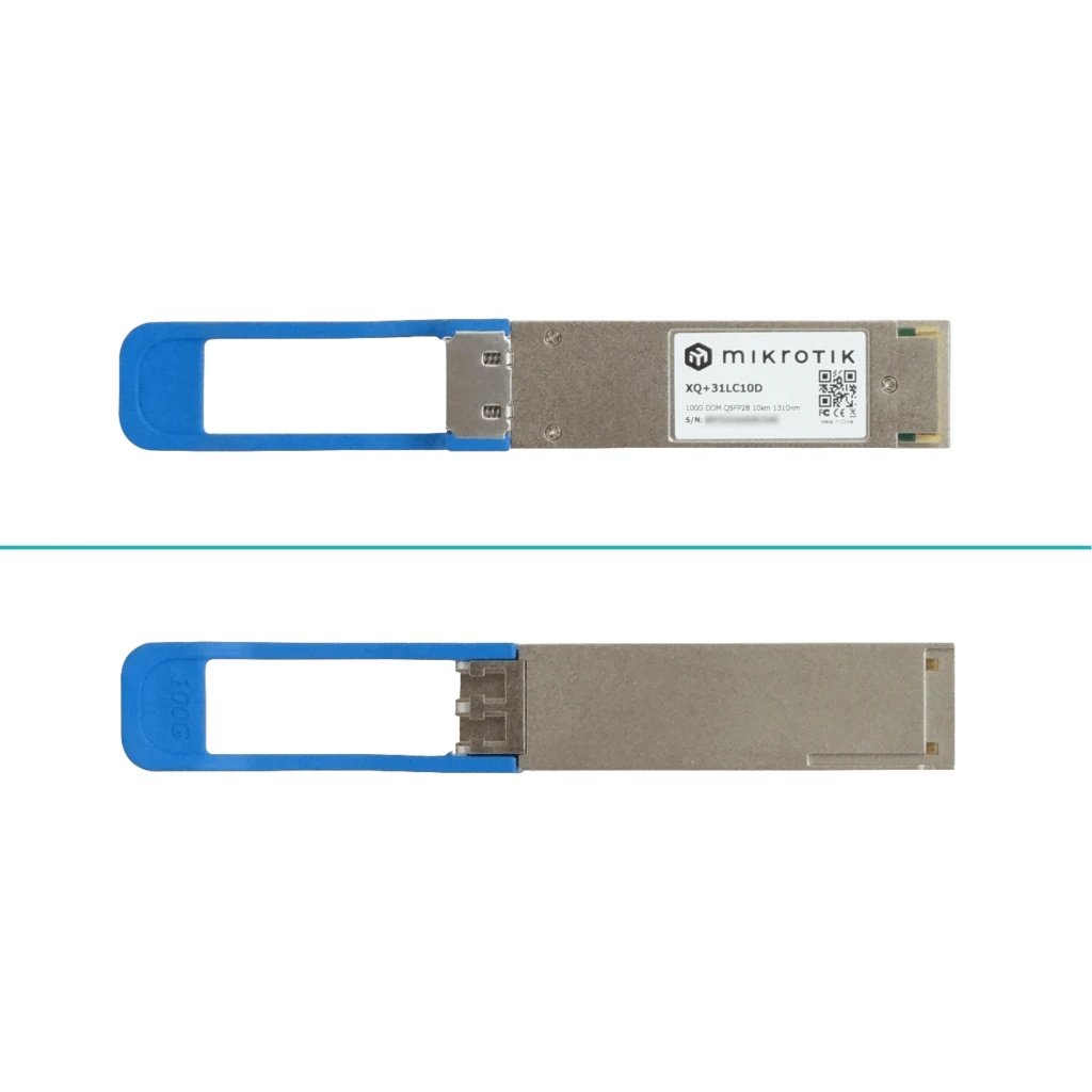 Imagen 2 de MIKROTIK QSFP28 module 40/100G SM 10km 1310nm LC-connector DDM