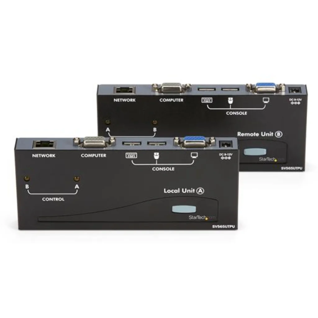 Imagen 2 de Extensor de Consola KVM por Cat 5 Ethernet (150m) con USB y Video VGA