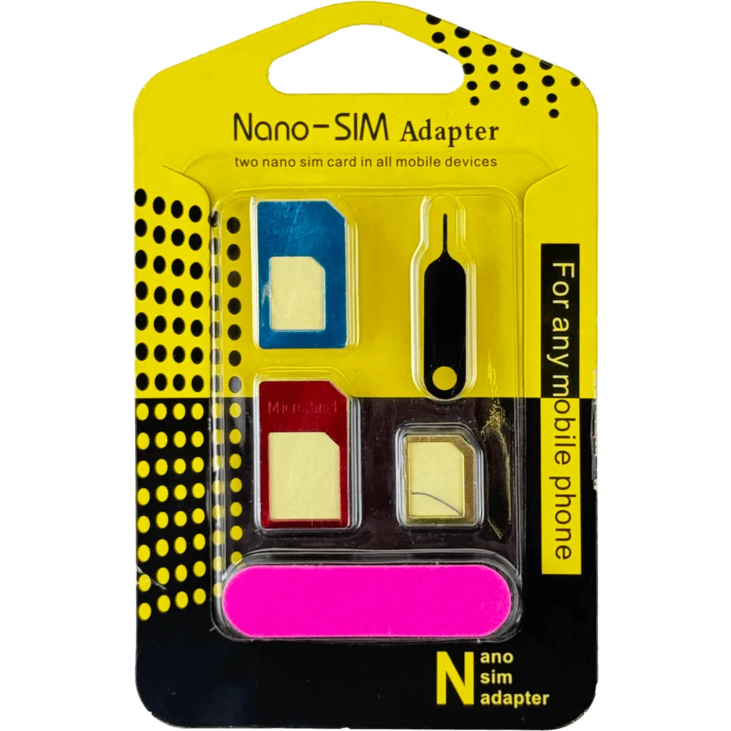 Imagen 1 de 4 en 1 Adaptador Tarjeta Sim-Card inc-lija reset mastertools