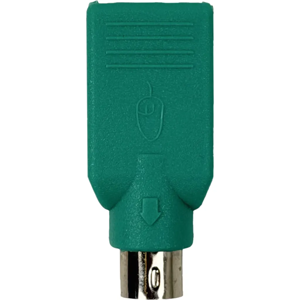Imagen 1 de Adaptador 1-USB-A-H a 1-PS2-M Teclado/Mouse USB-PS/2