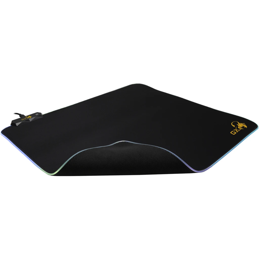 Imagen 1 de Mouse Pad Genius GX-PAD 500S, 400*450*3mm Iluminación RGB Color Negro