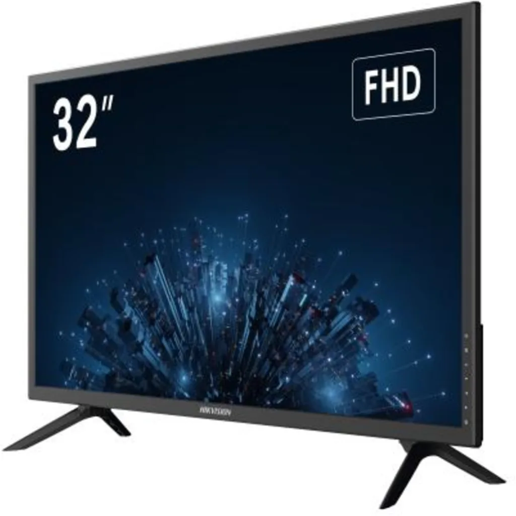 Imagen 1 de Monitor Profesional Hikvision 24/7 LCD 32" Full HD - Entrada HDMI / VGA