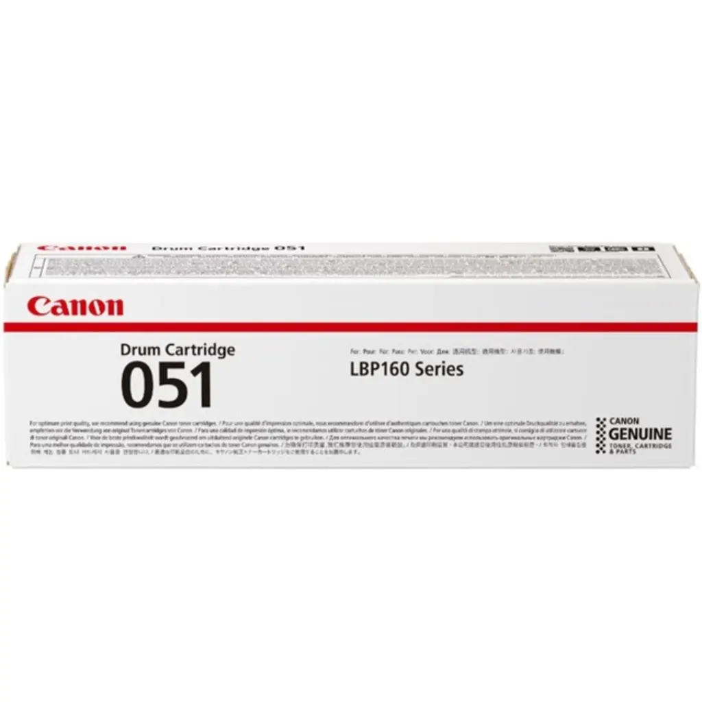 Imagen 0 de Tambor Canon 051 Negro Compatible LBP162dw MF264dw MF267dw MF269dw 23000Pág