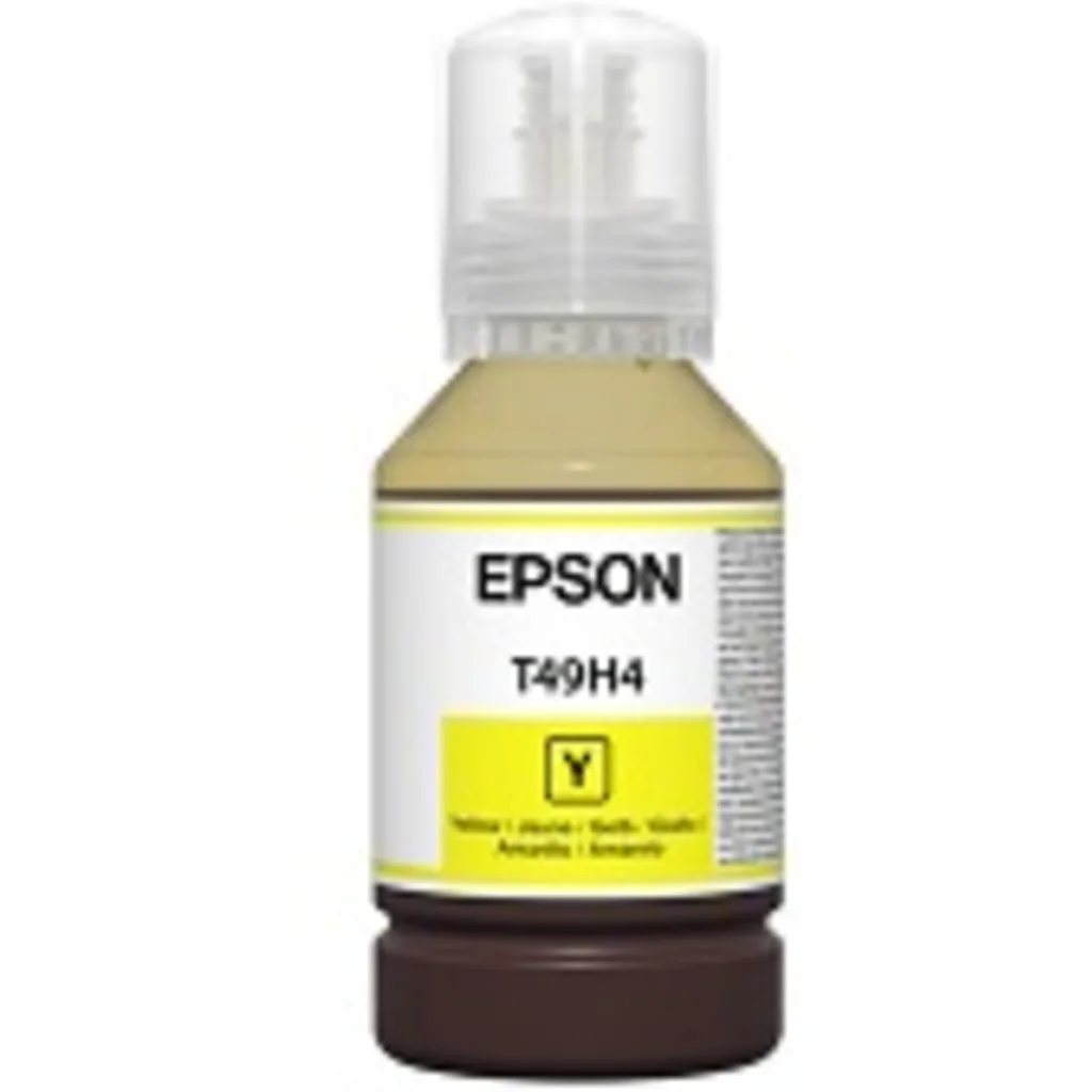 Botella de Tinta Epson T49H Amarillo para Impresora SureColor T3170, 140ml