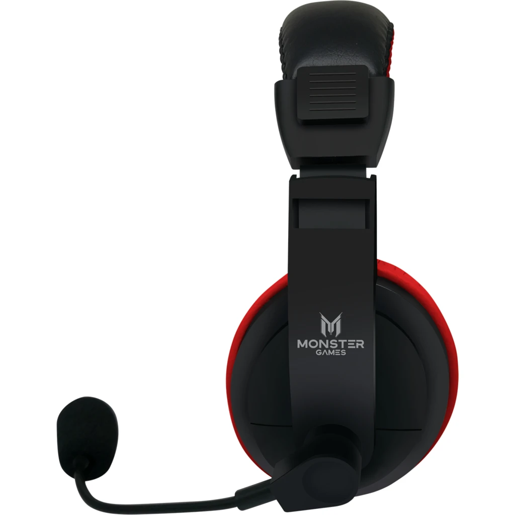 Imagen 1 de 550RD HEADSET GAMER MONSTER LOUD RED