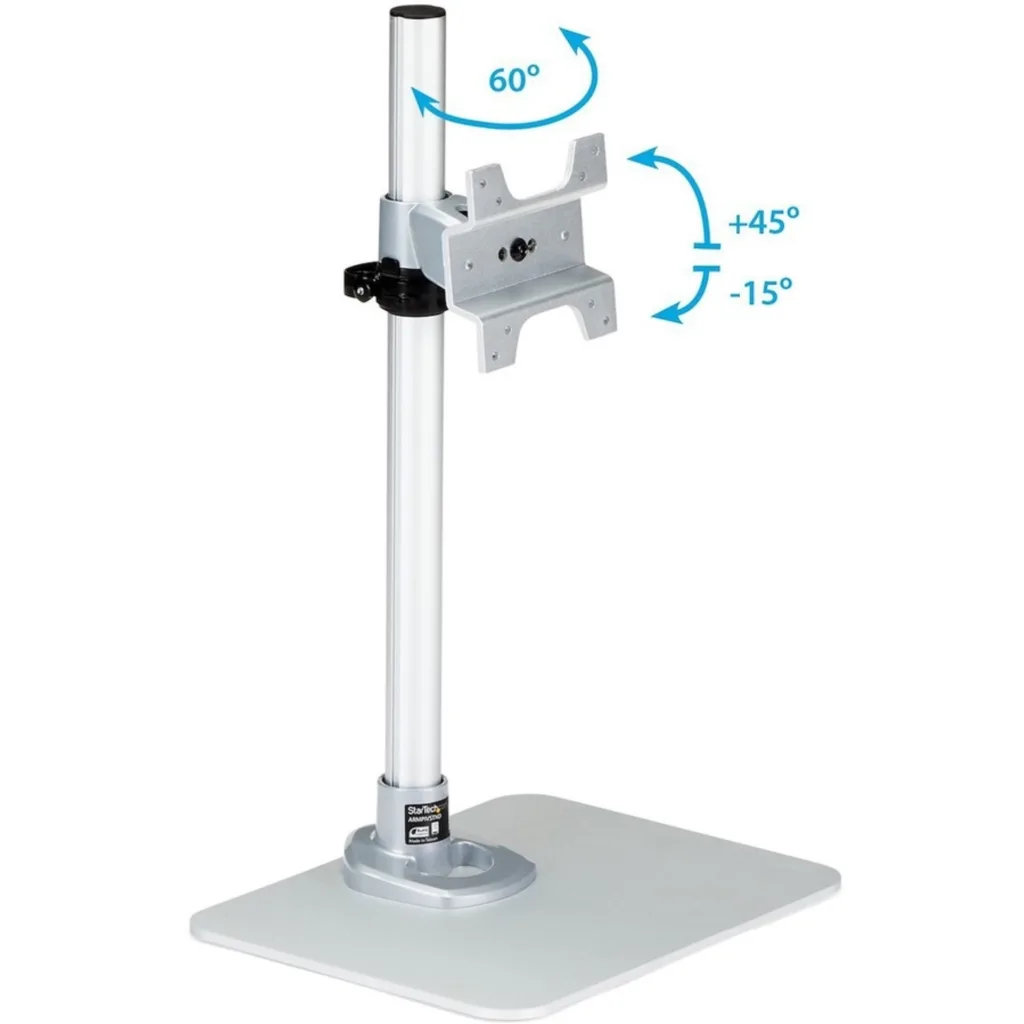 Imagen 7 de Soporte de Escritorio c/Base para 1 Monitor hasta 34" 14kg Ajst altura Rota/Incl