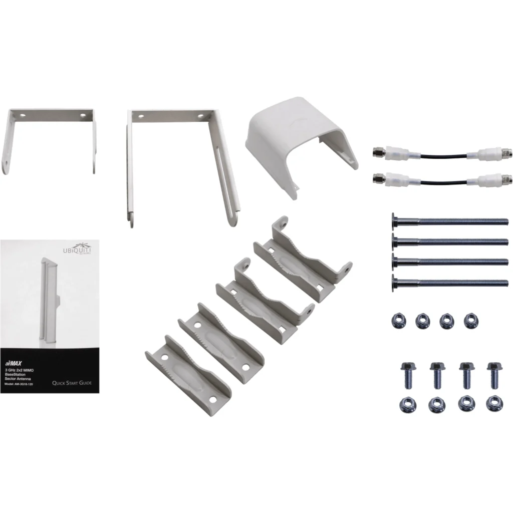 Imagen 5 de UBIQUITI 18dBi 120o 3GHz 2-RPSMA 2x2 Antena Sectorial 3,3-3,8GHz