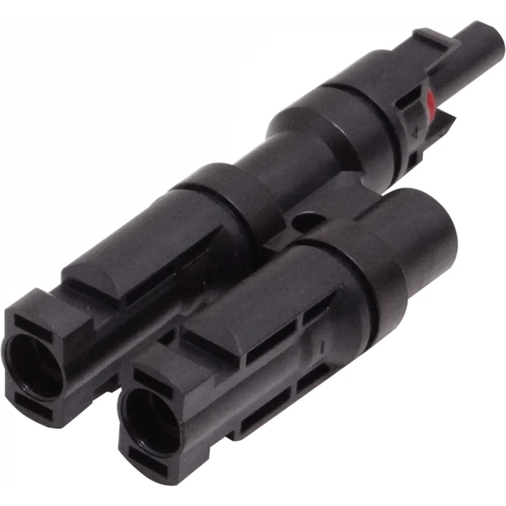 Imagen 2 de SY-PV Par Conector 2x1 Doble MC4 Paralelo IP67 Multi-Contact p/Solar
