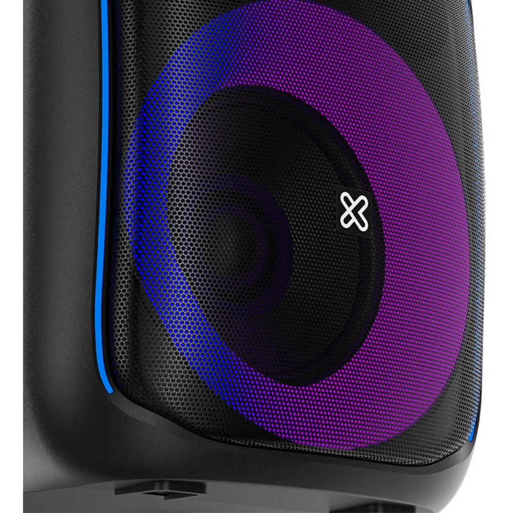 Imagen 11 de Klip Xtreme - Speaker system - Black - KLS-655-2M Two wireless mic
