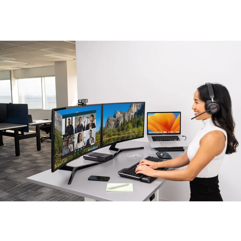 Imagen 61 de Audífonos Inalámbricos OnEar Kensington H3000, 550 mAh USB Type-C/A Bt5.2 Negros